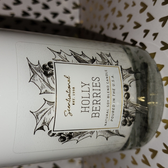 Brand New Scentsational Holly Berries Candle - Picture 2 of 6